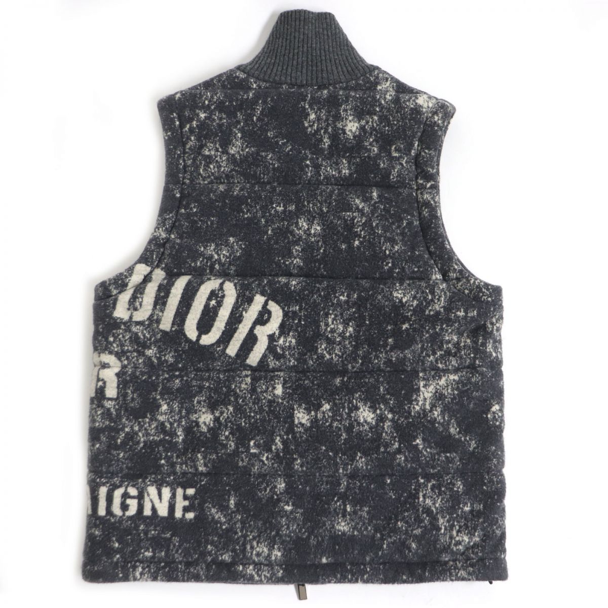 Dior XS ATELIER Logo Padded Vest Gray