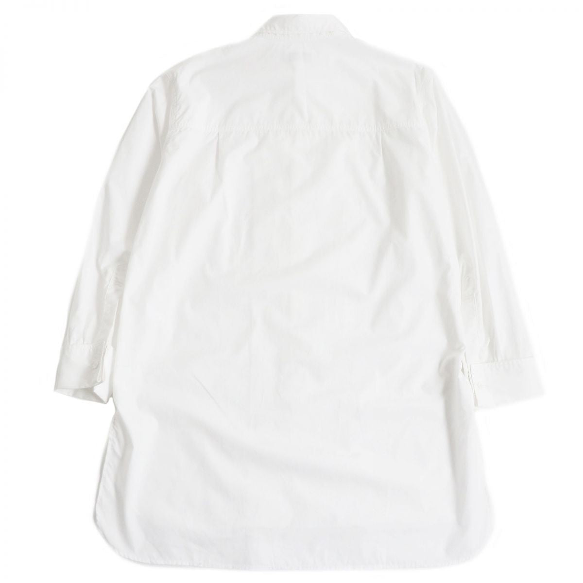 Yohji Yamamoto Multi-Button Cotton Shirt White