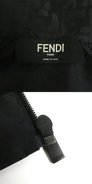 Fendi Nylon Polyester XS Zucca Blouson