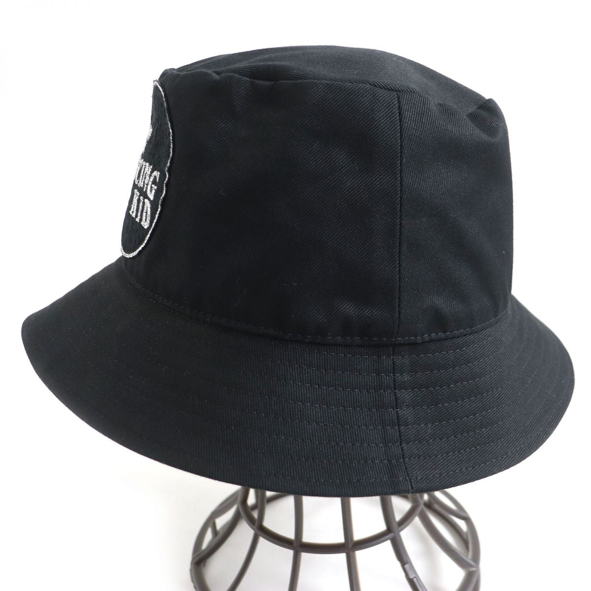 Celine Cotton Bucket Hat Black