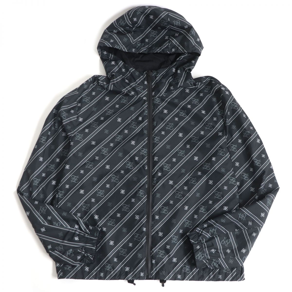 Fendi Reversible Windbreaker FF Logo Black