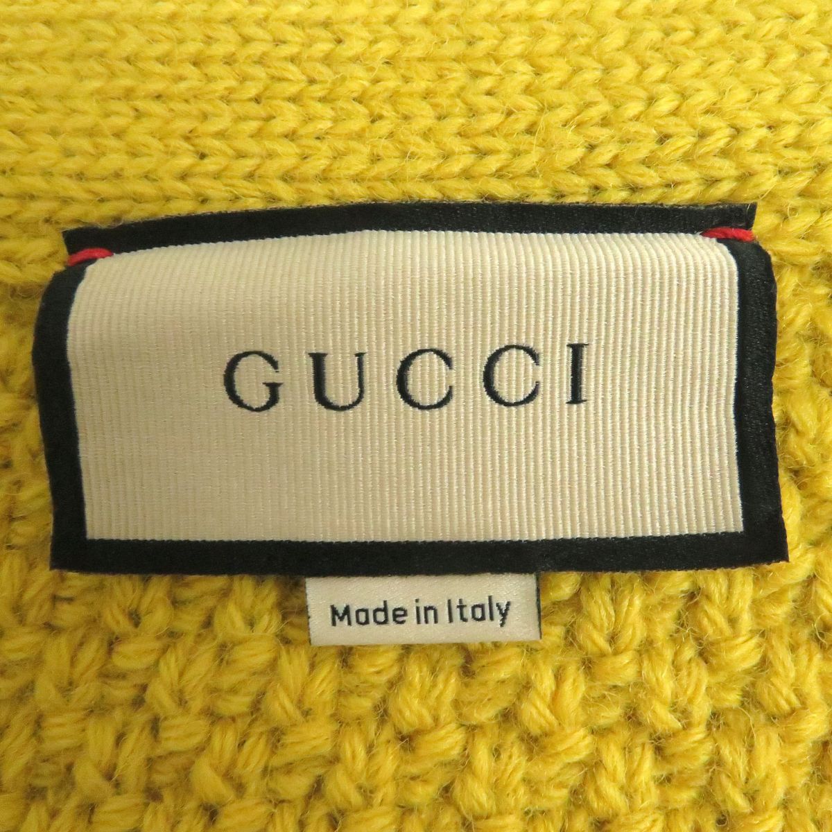 Gucci XL V-neck 2WAY Wool Sweater