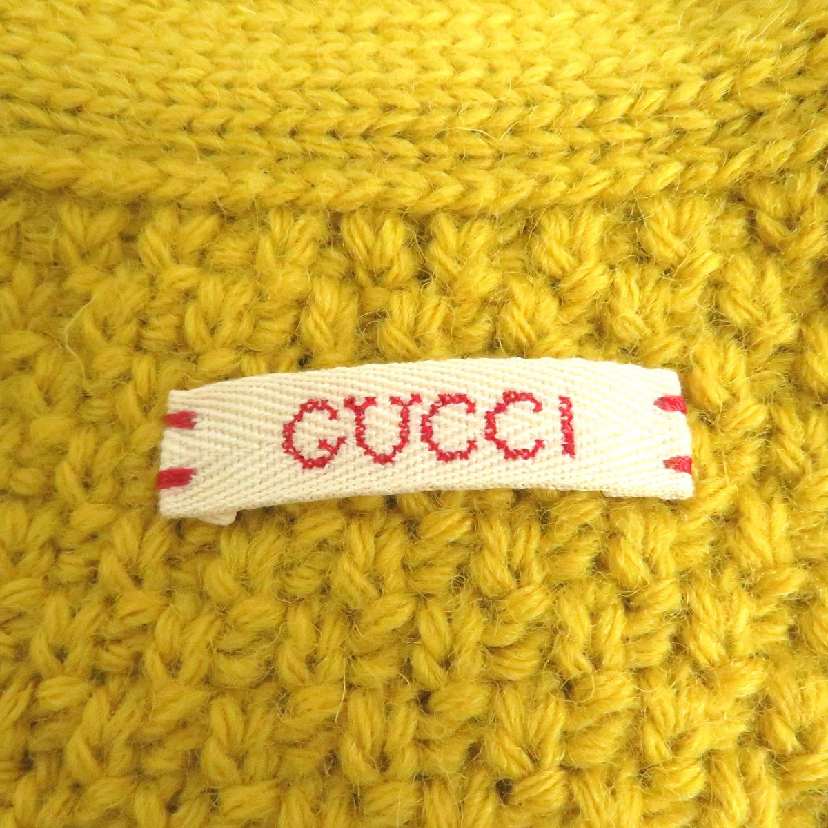 Gucci XL V-neck 2WAY Wool Sweater