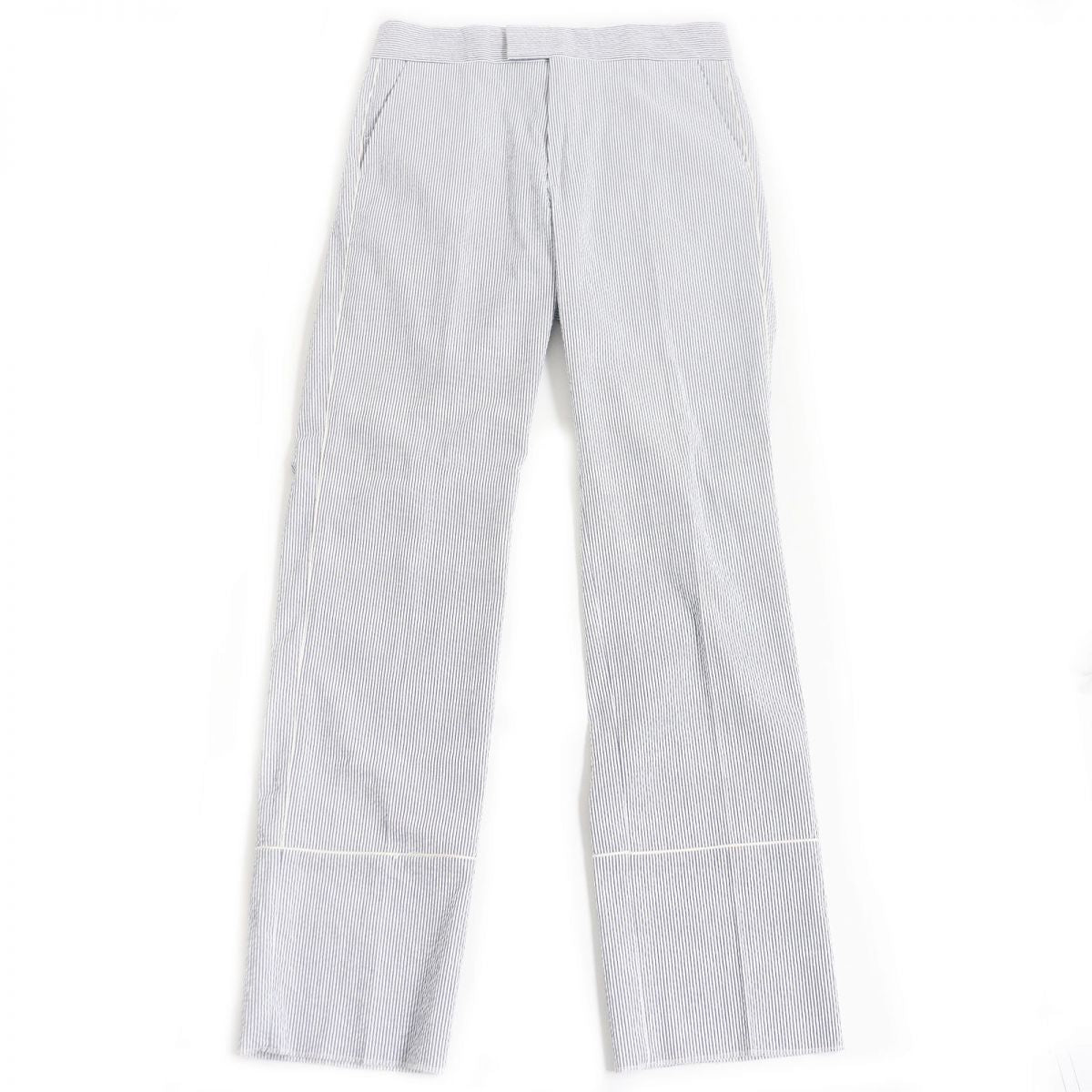 Gucci Stripe Cotton Seersucker Pants 479313