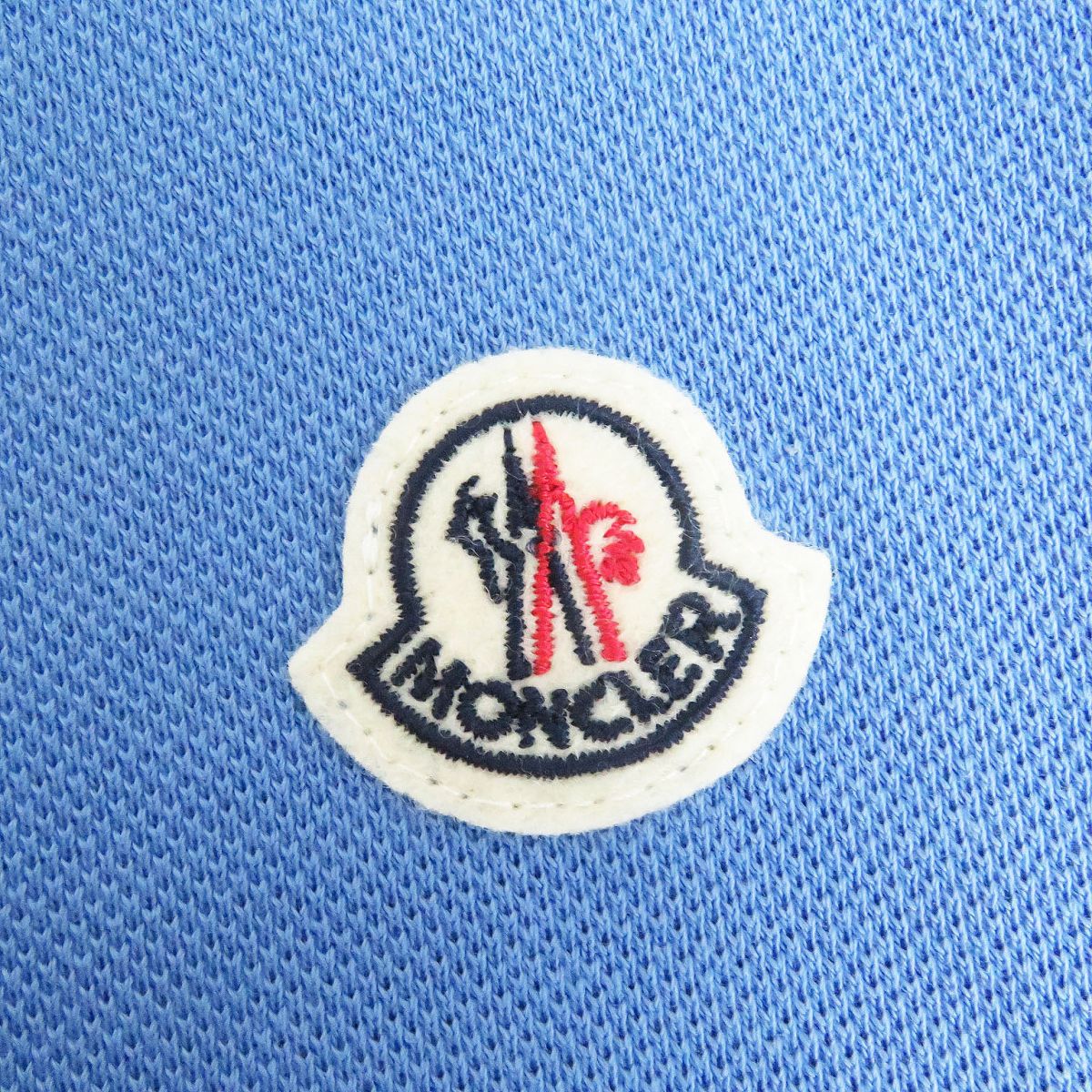 Moncler MAGLIA Logo Patch Cotton Polo Shirt S