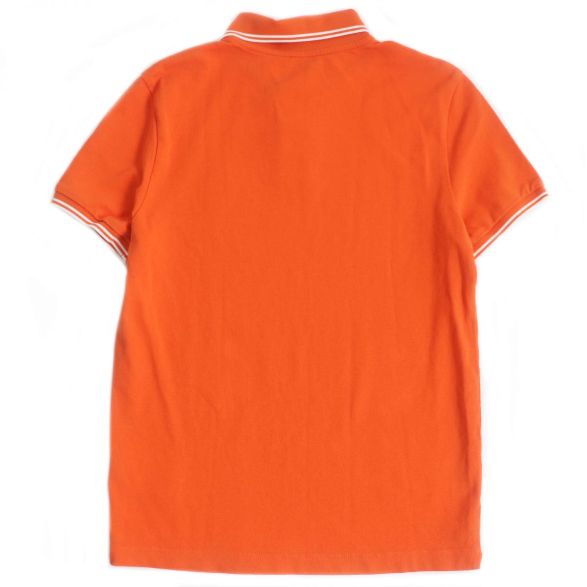 Moncler Cotton XS Polo Shirt Orange