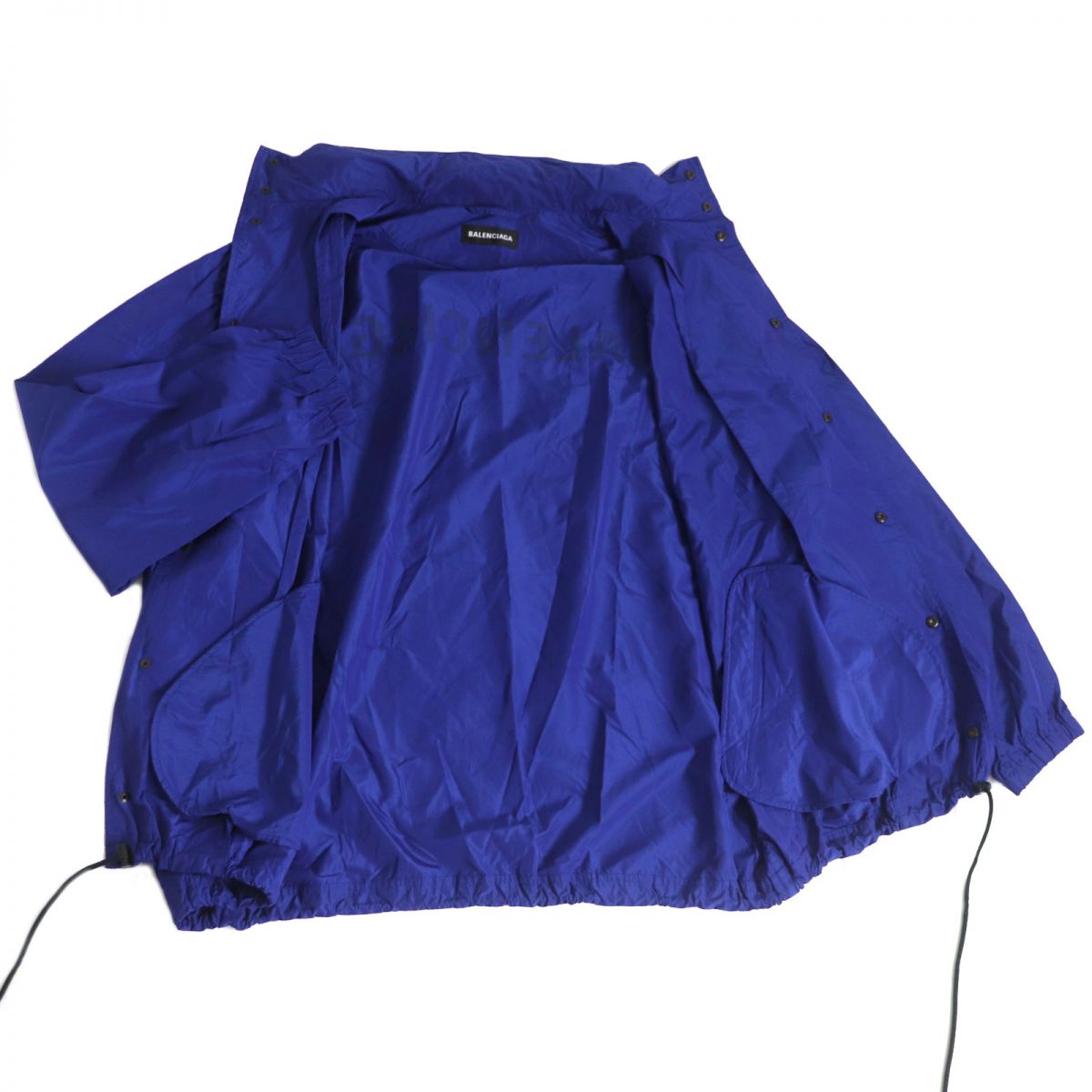 Balenciaga Hooded Oversized Raincoat Windbreaker