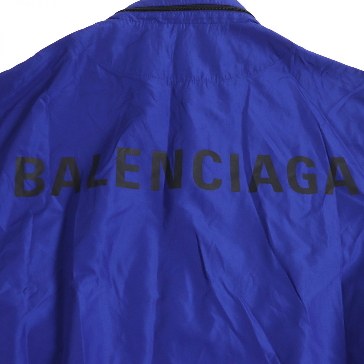 Balenciaga Hooded Oversized Raincoat Windbreaker