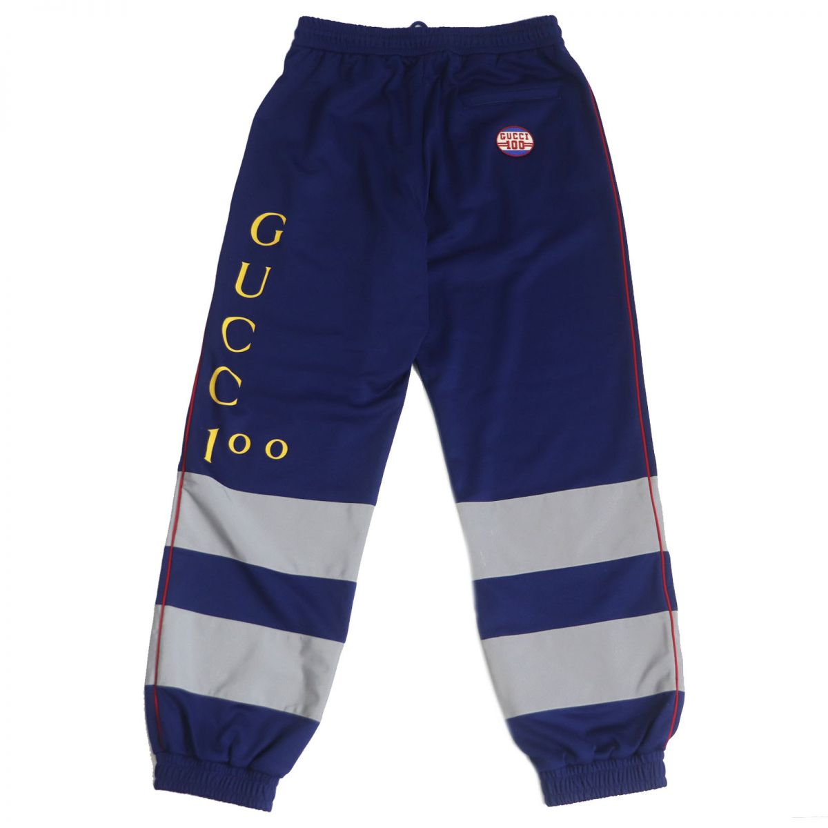 Gucci 100th Anniversary Logo Track Pants Blue M