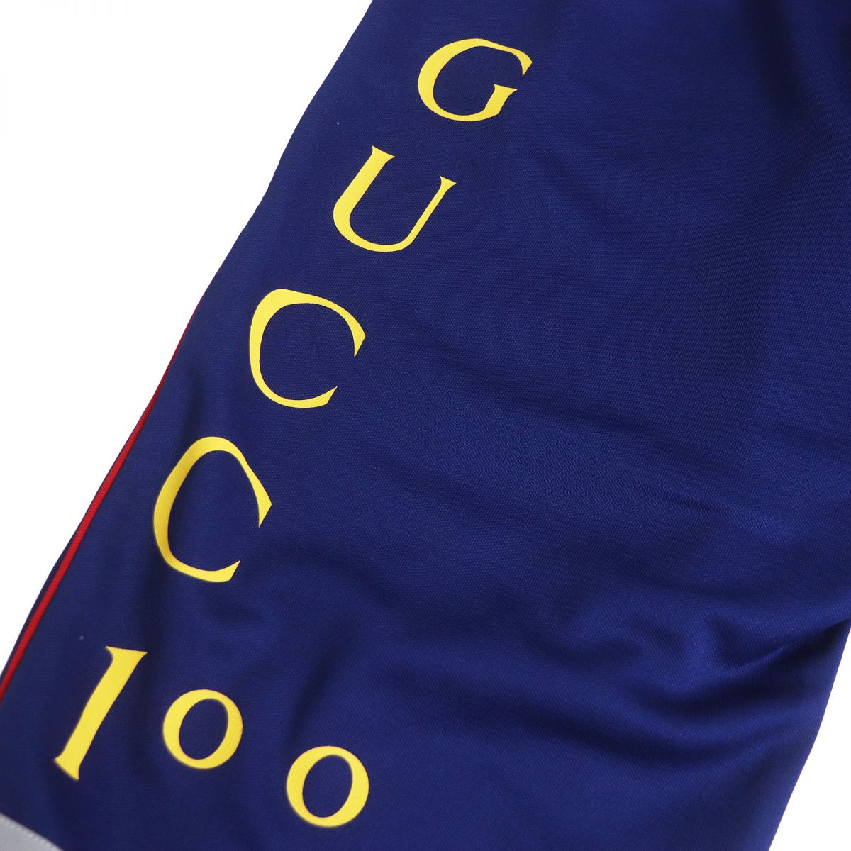 Gucci 100th Anniversary Logo Track Pants Blue M