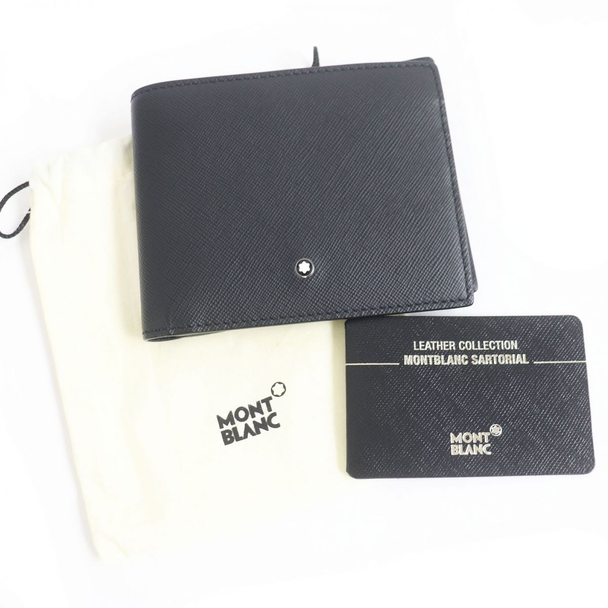 Montblanc White Star Bifold Leather Wallet