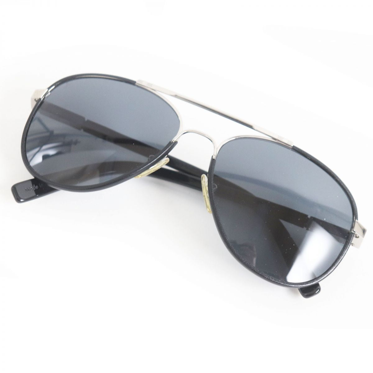 Louis Vuitton Damier Leather Sunglasses Black