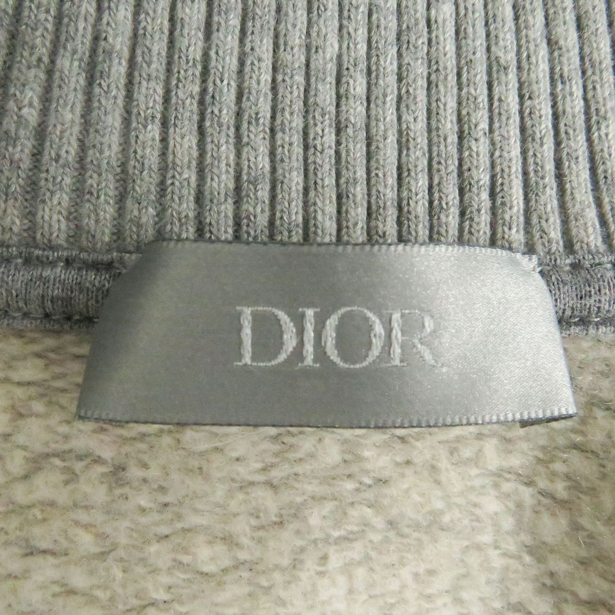 Dior Oblique Patch Cashmere Blend Zip-Up Jacket XS