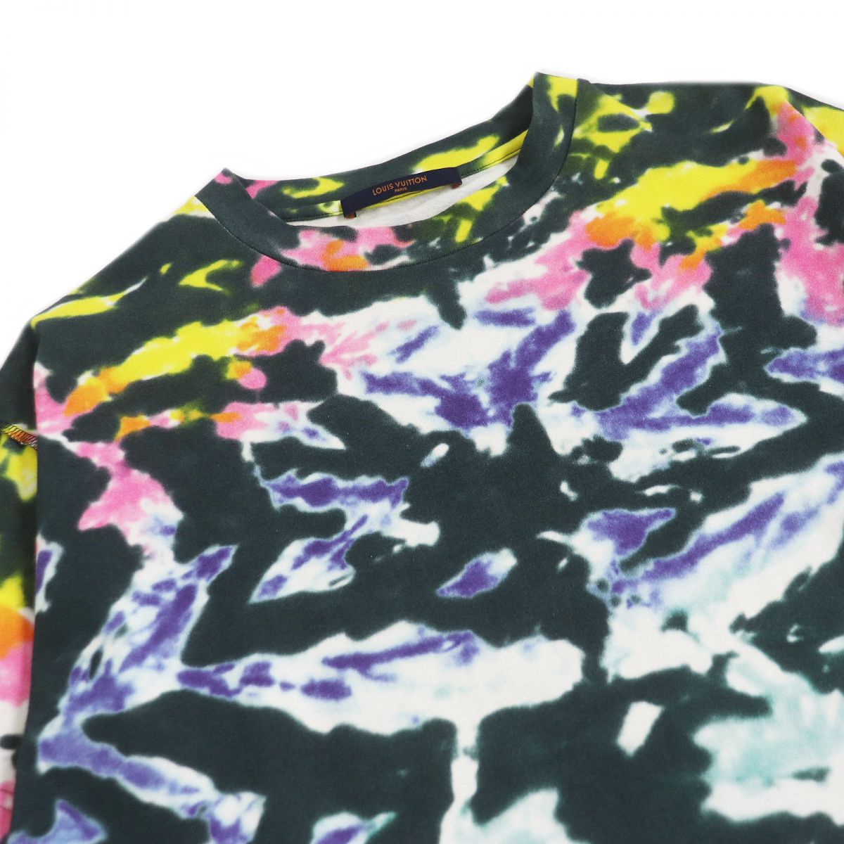 Louis Vuitton Rainbow Logo Tie-dye T-shirt