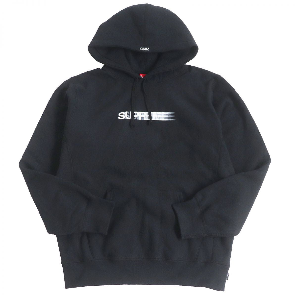 Stainless Steel Motion Logo Hoodie Black M