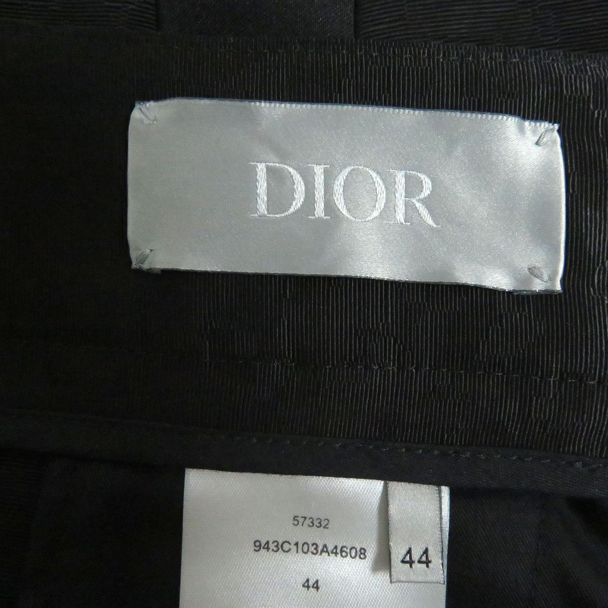 Dior Digital Camo Jacquard Satin Slacks Pants