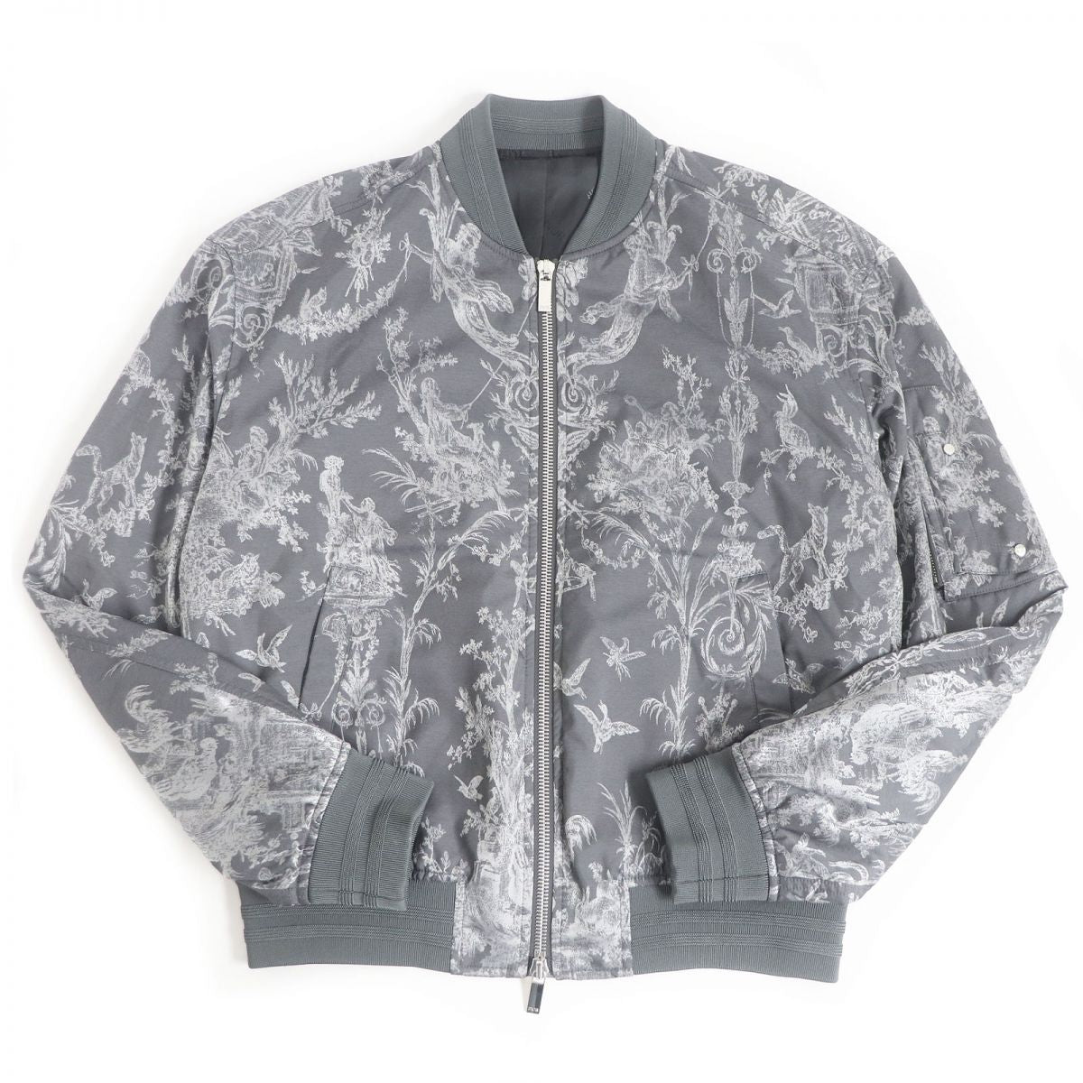 Dior Toile de Jouy Saddle Pocket Bomber Jacket