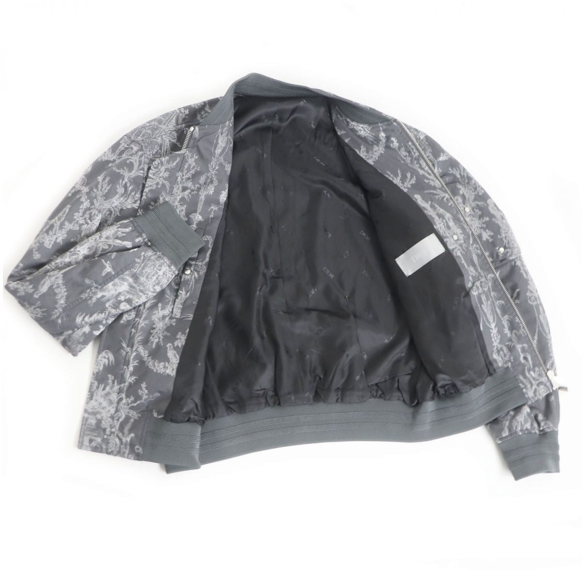 Dior Toile de Jouy Saddle Pocket Bomber Jacket