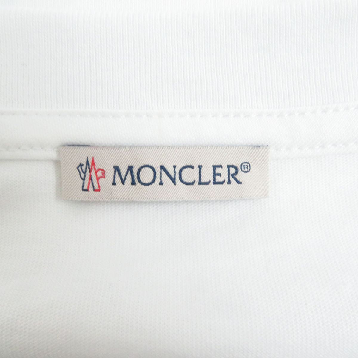 Moncler Cotton Logo Patch Oversized T-Shirt