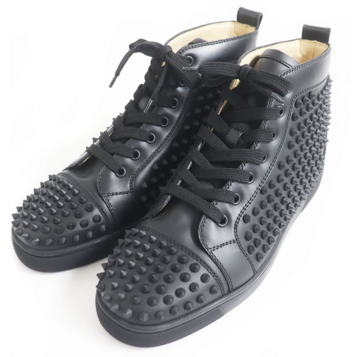 Christian Louboutin Louis Flat Spike Stud Sneakers