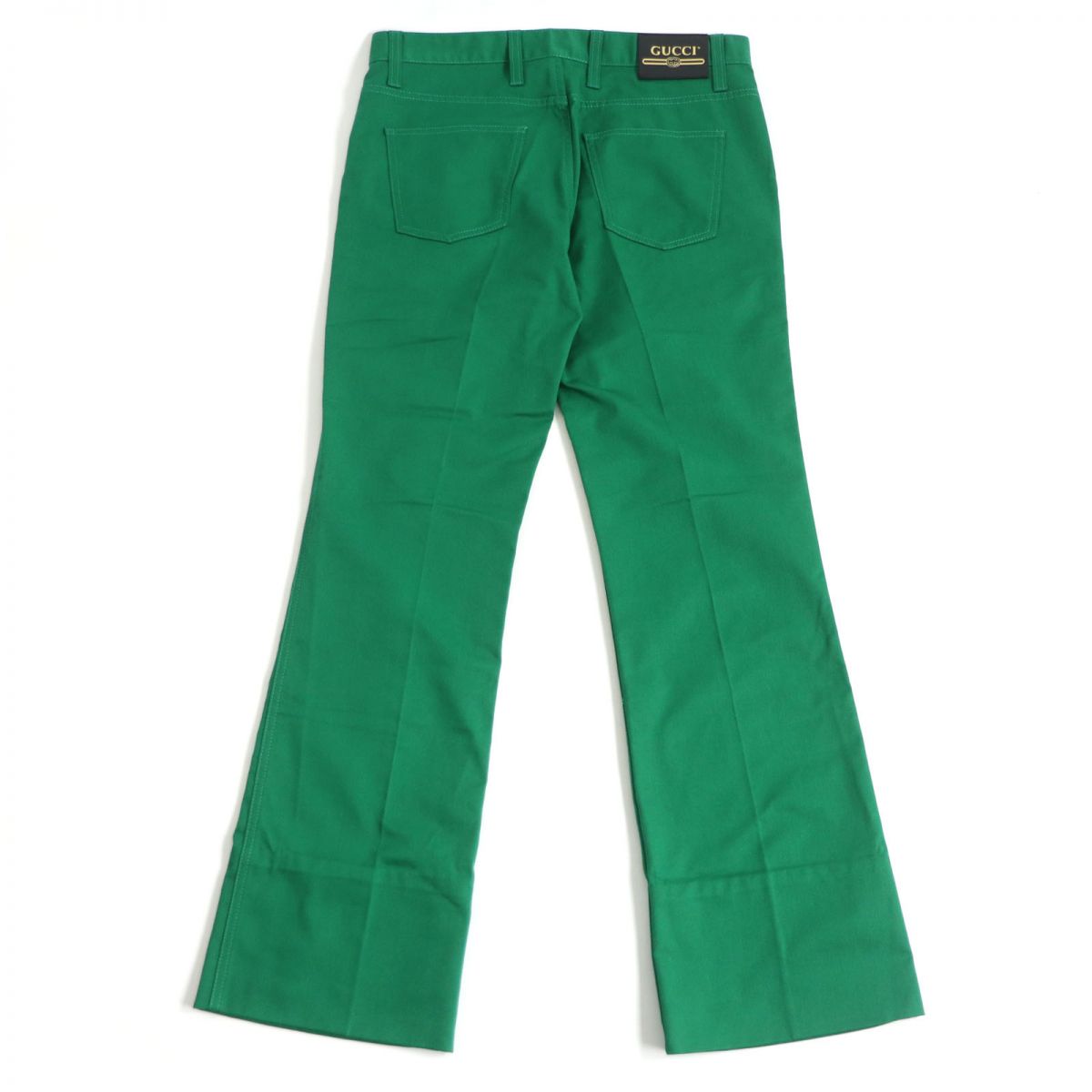 Gucci Bootcut Trousers Green 32