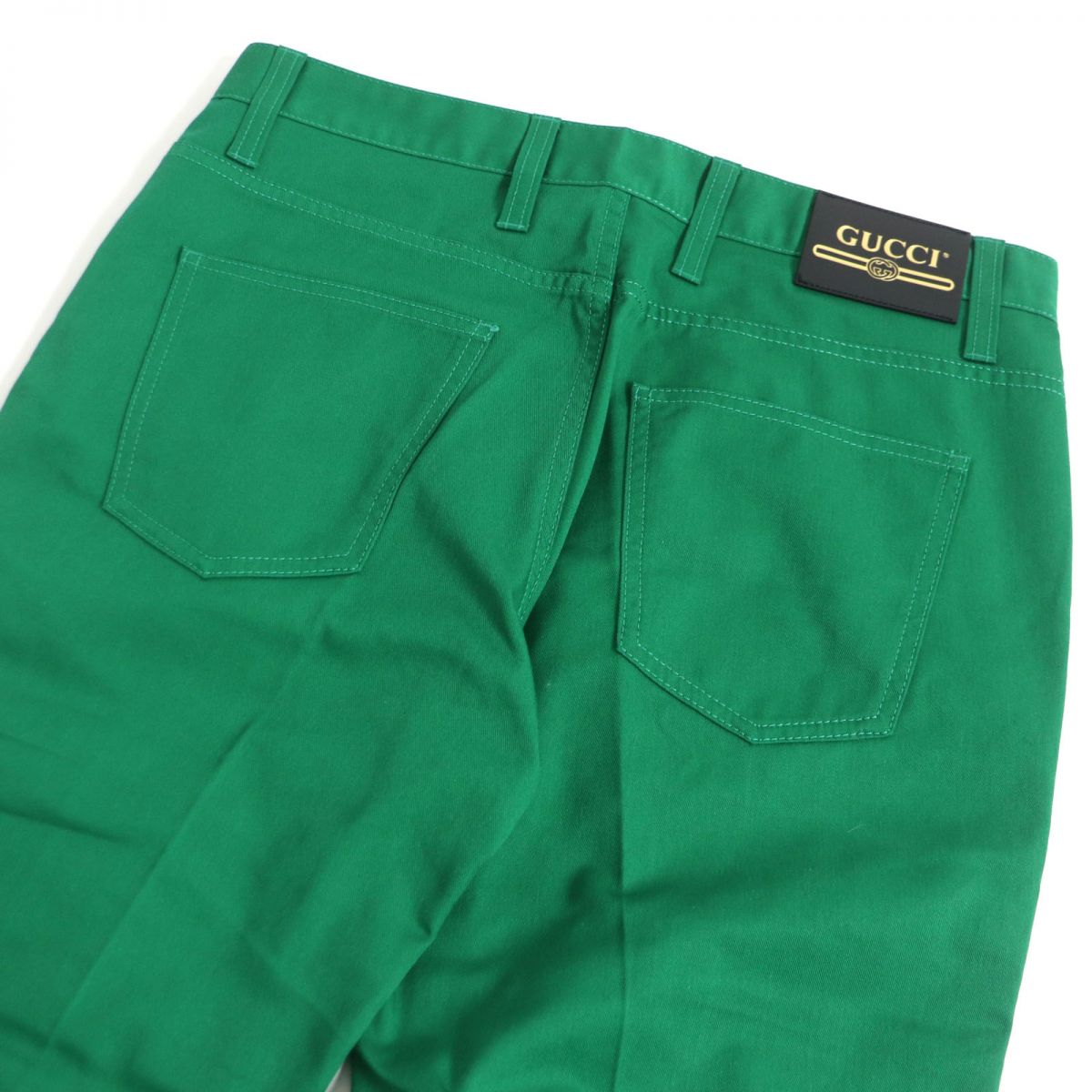 Gucci Bootcut Trousers Green 32