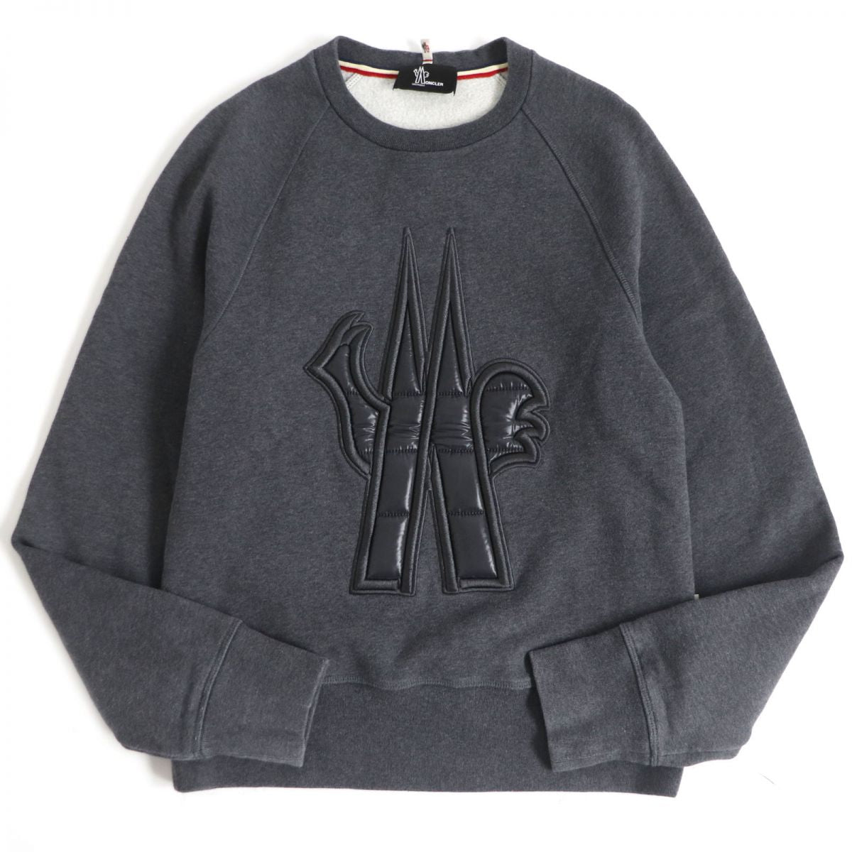 Moncler Grenoble Fleece Logo Sweatshirt Grey S