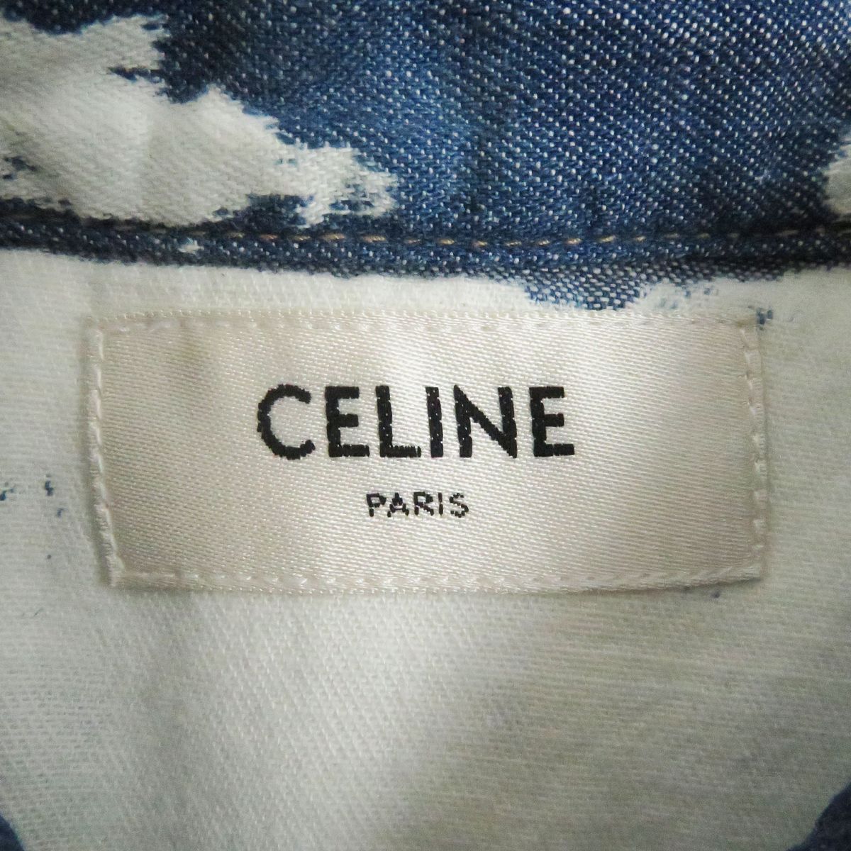 Celine Denim Western Shirt XS