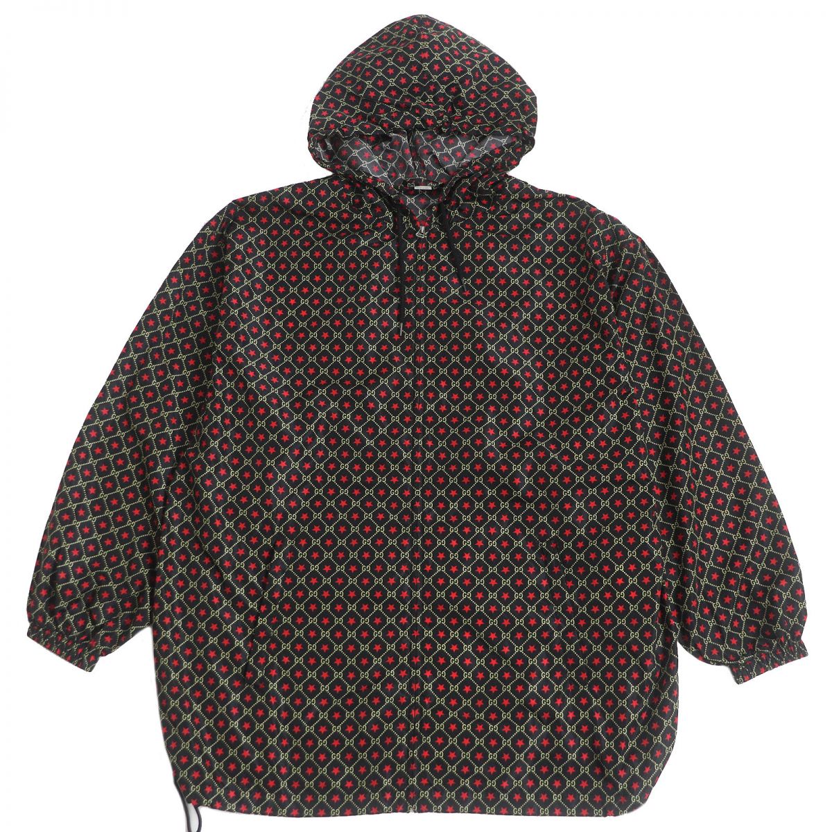 Gucci GG Star Print Nylon Windbreaker Jacket