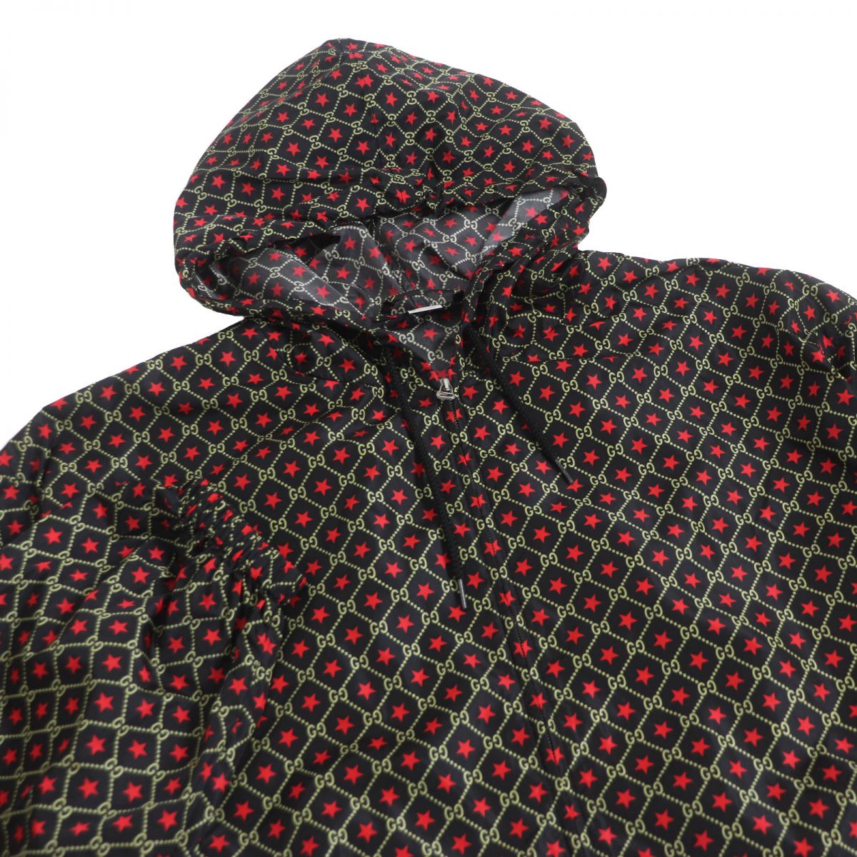 Gucci GG Star Print Nylon Windbreaker Jacket