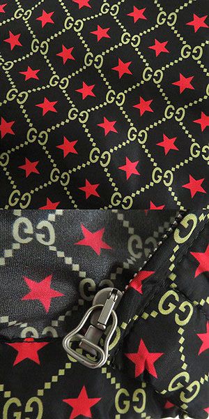 Gucci GG Star Print Nylon Windbreaker Jacket