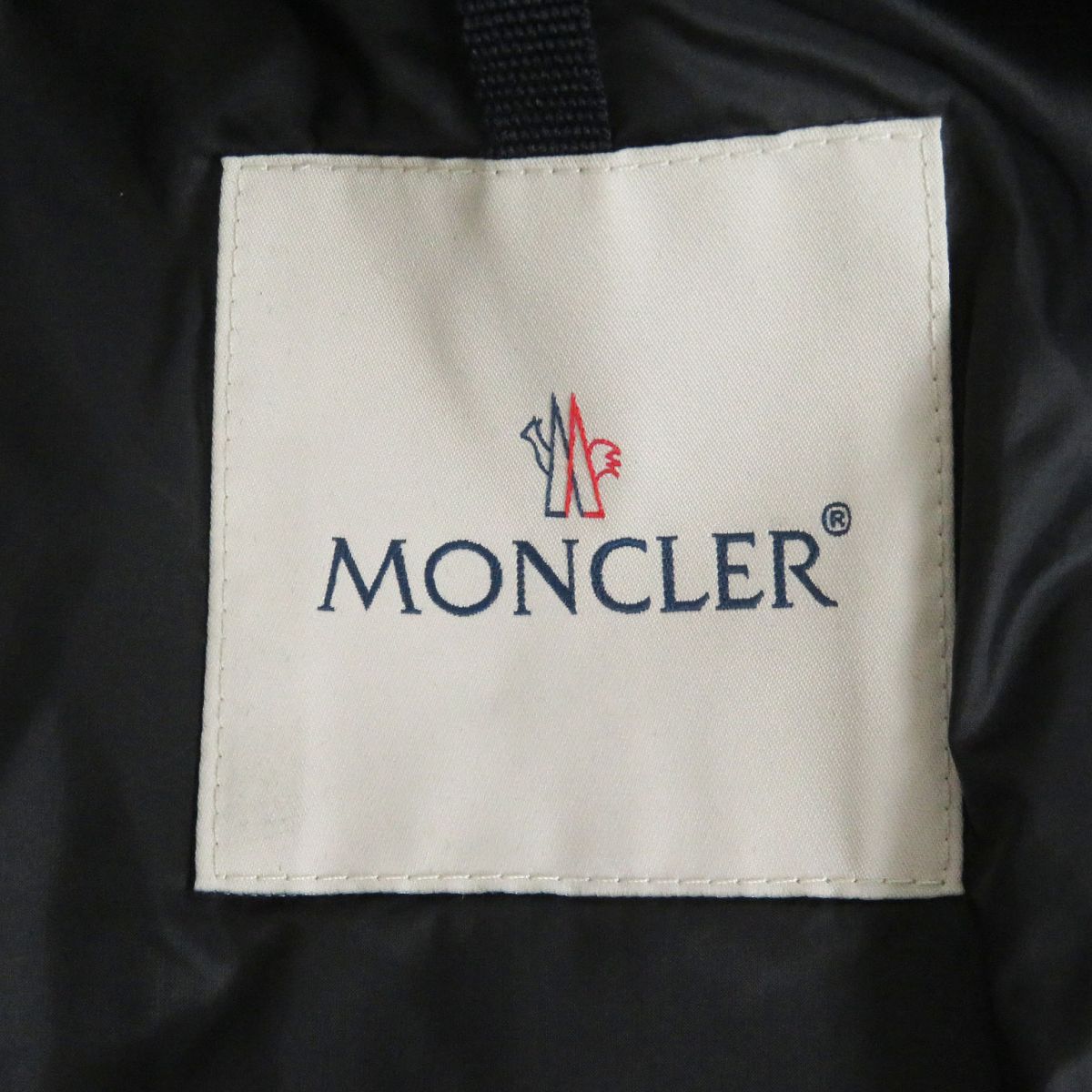 Moncler Lamb Leather Down Jacket Black Size 3