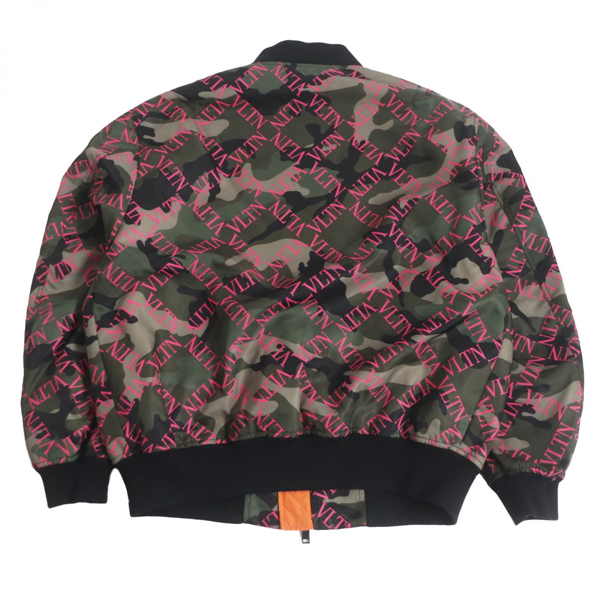 Valentino Camo Bomber Jacket Khaki 44