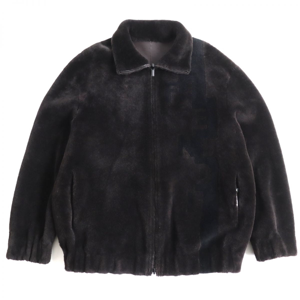 Fendi Reversible Lamb Leather Shearling Jacket