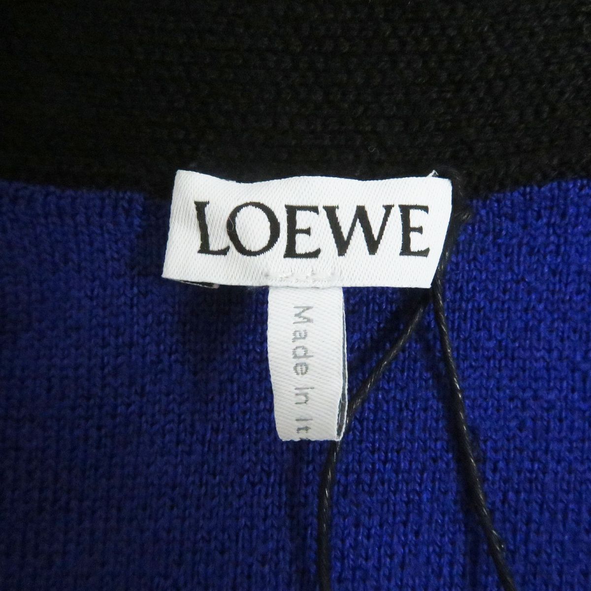 Loewe Wool Knit Cardigan XS Black