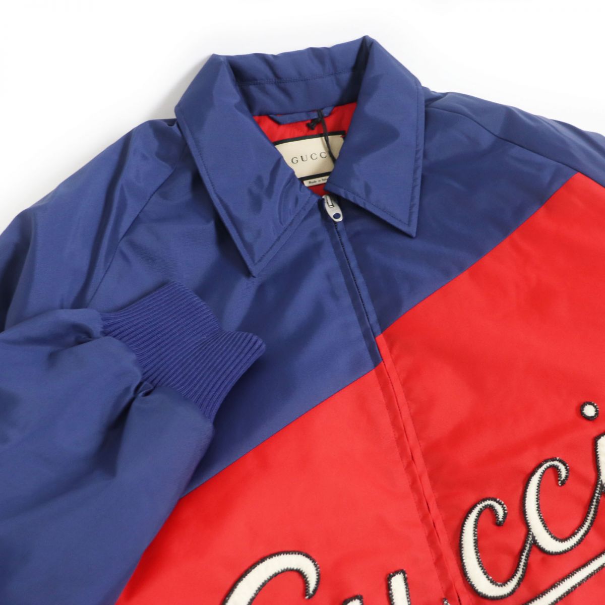 Gucci Nylon WZIP Padded Blouson Jacket 44