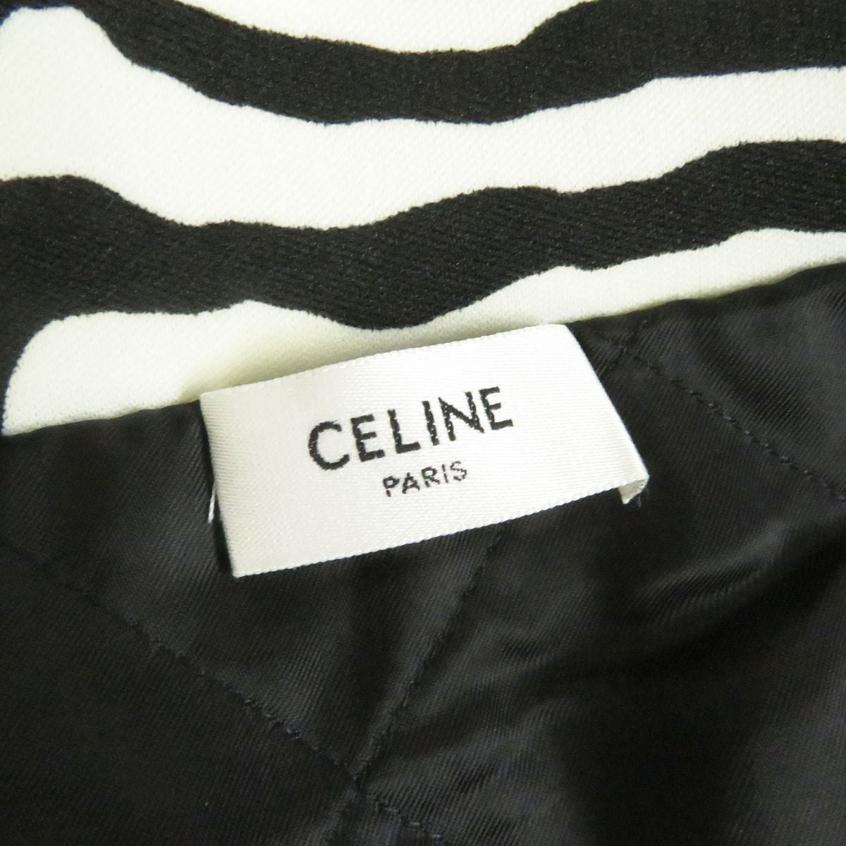 Celine Zebra Print Double-Face Jacket L