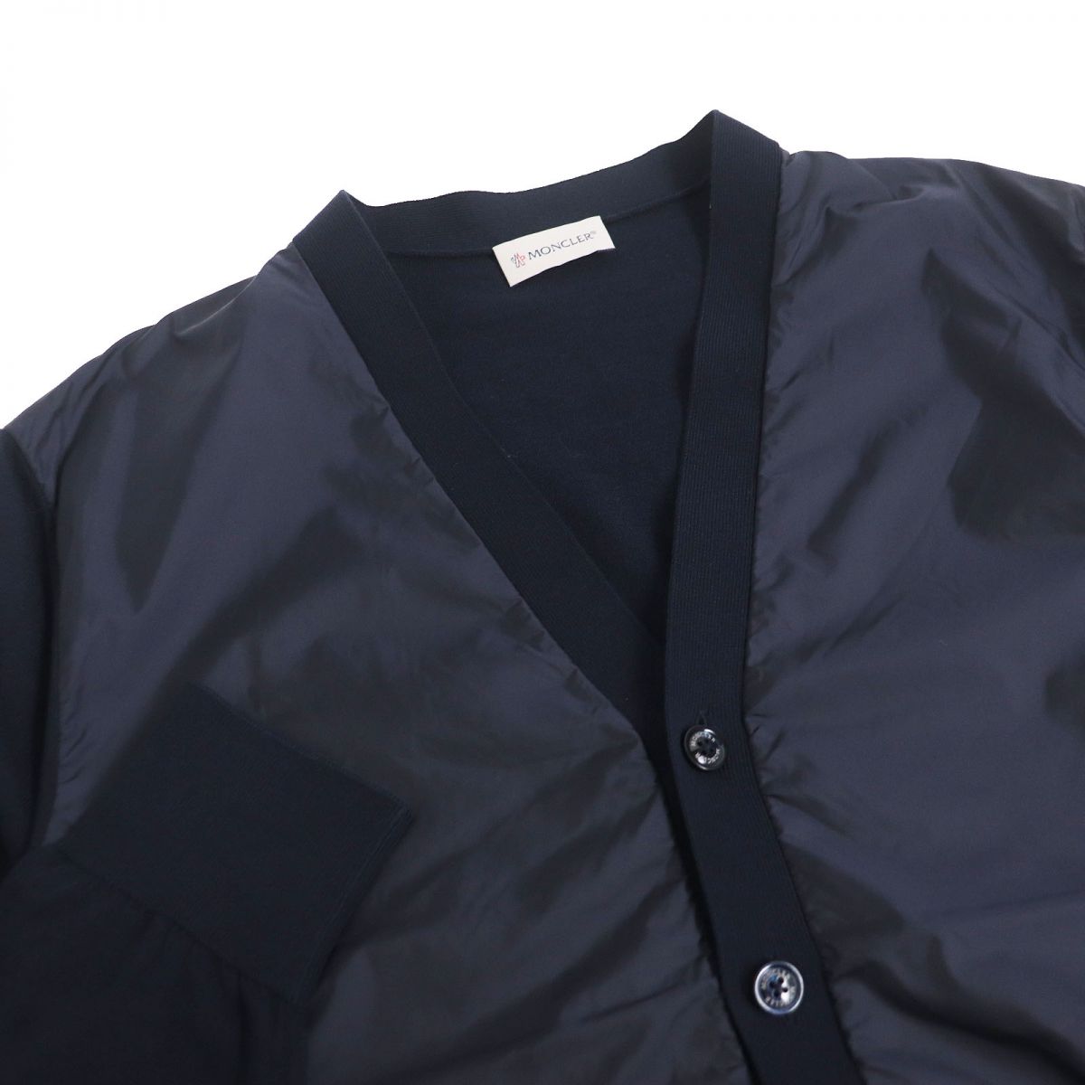 Moncler MAGLIA TRICOT CARDIGAN Navy M