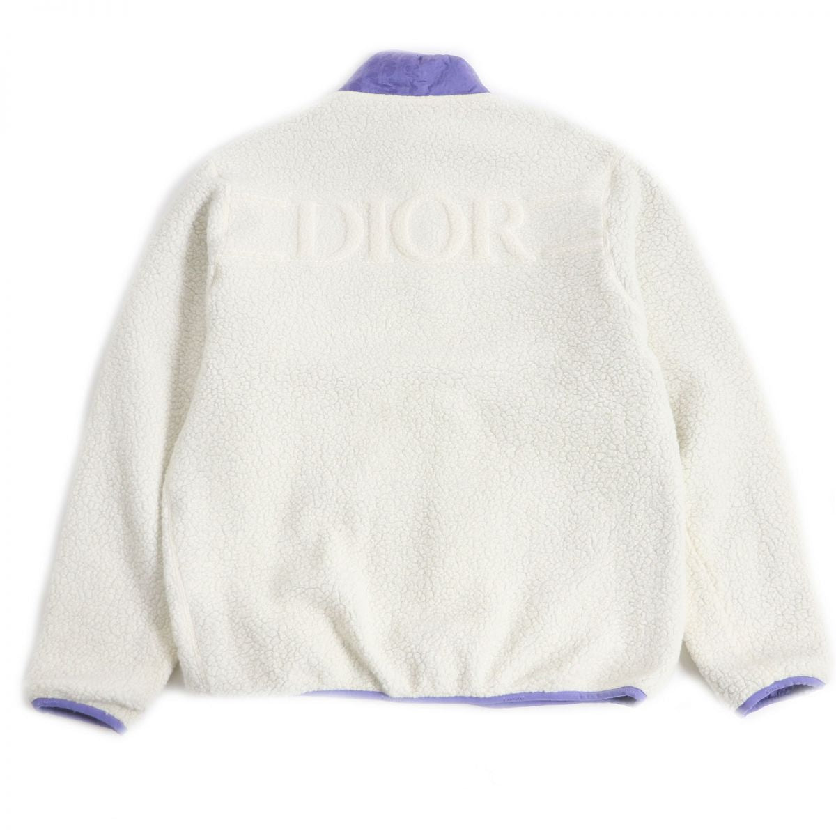 Dior Oblique Saddle Reversible Fleece Jacket L