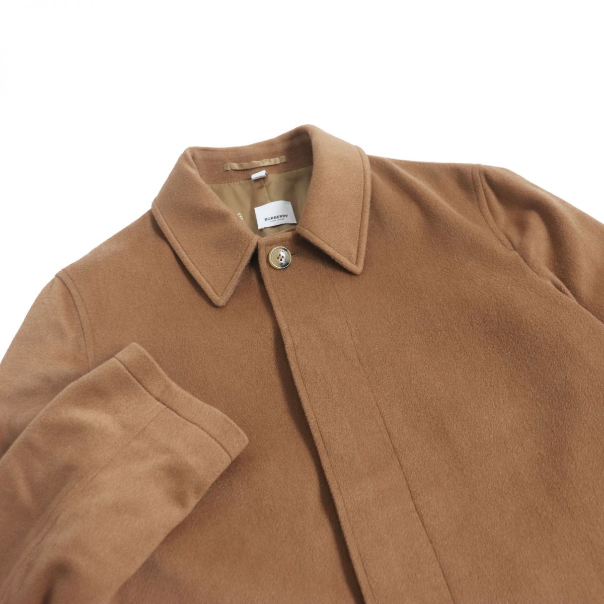 Burberry Cashmere Car Coat 8037859 Camel