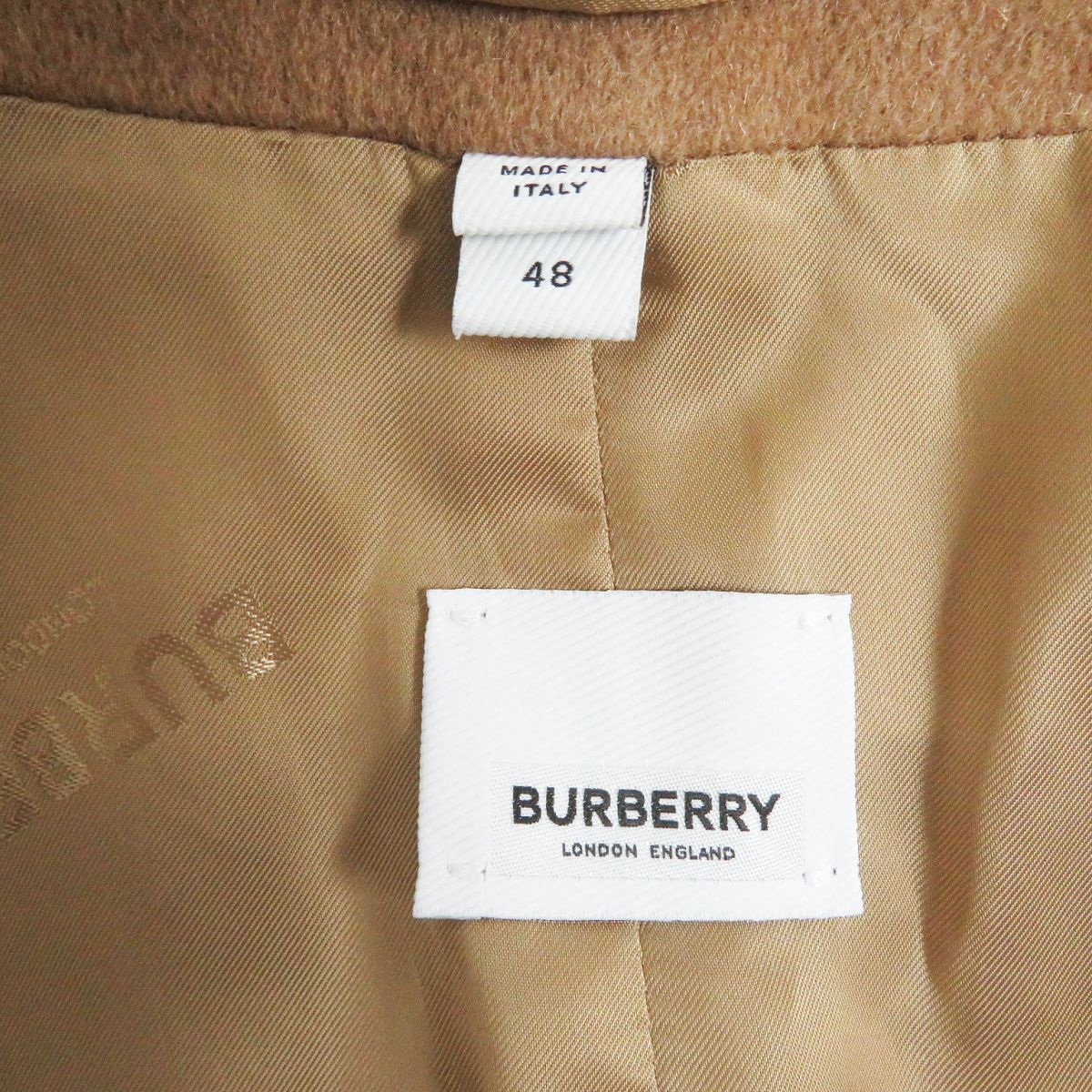 Burberry Cashmere Car Coat 8037859 Camel