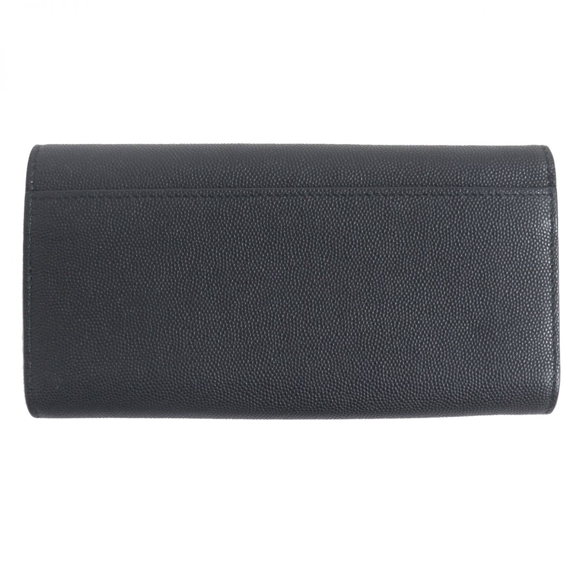 Burberry TB Logo Leather Long Wallet Black