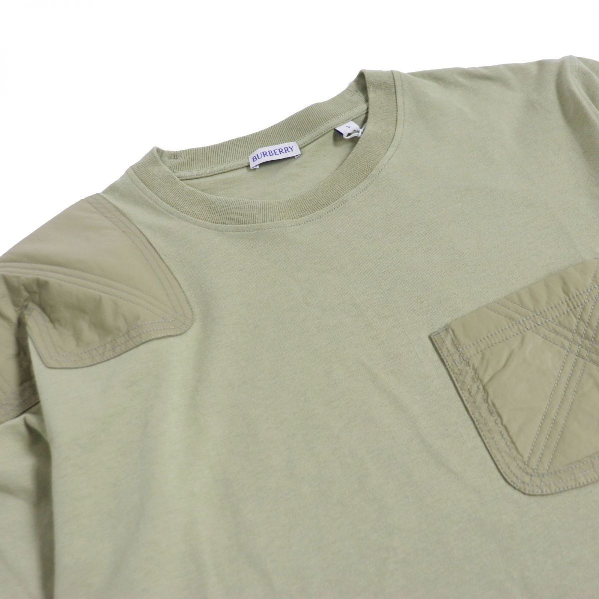 Burberry Cotton Crew Neck T-Shirt 807638