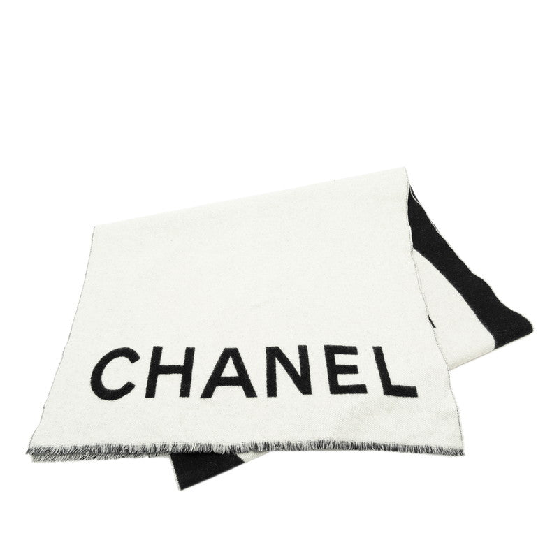 Chanel Cashmere Coco Mark Scarf Wrap in Great Condition