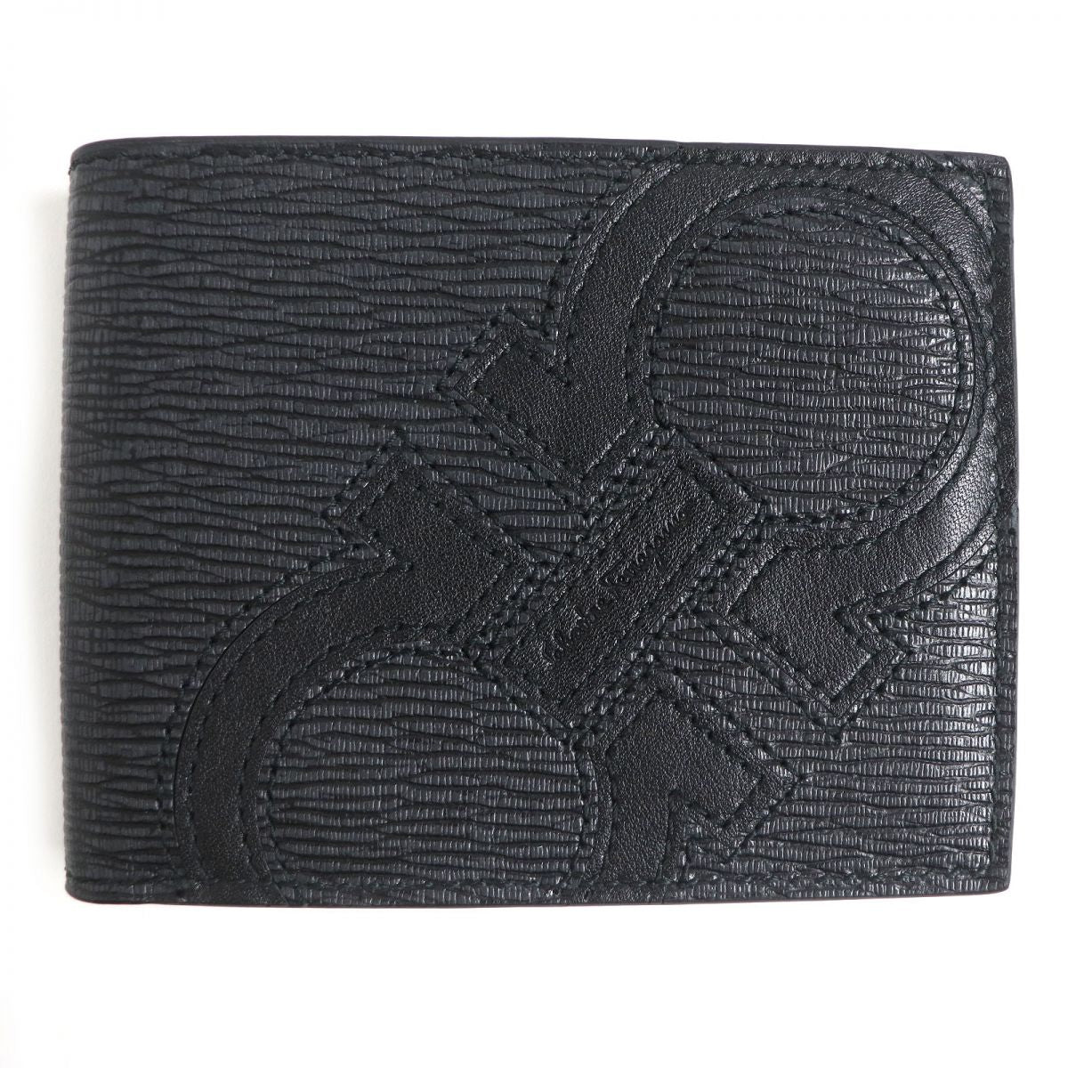 Salvatore Ferragamo Gancini Leather Bifold Wallet