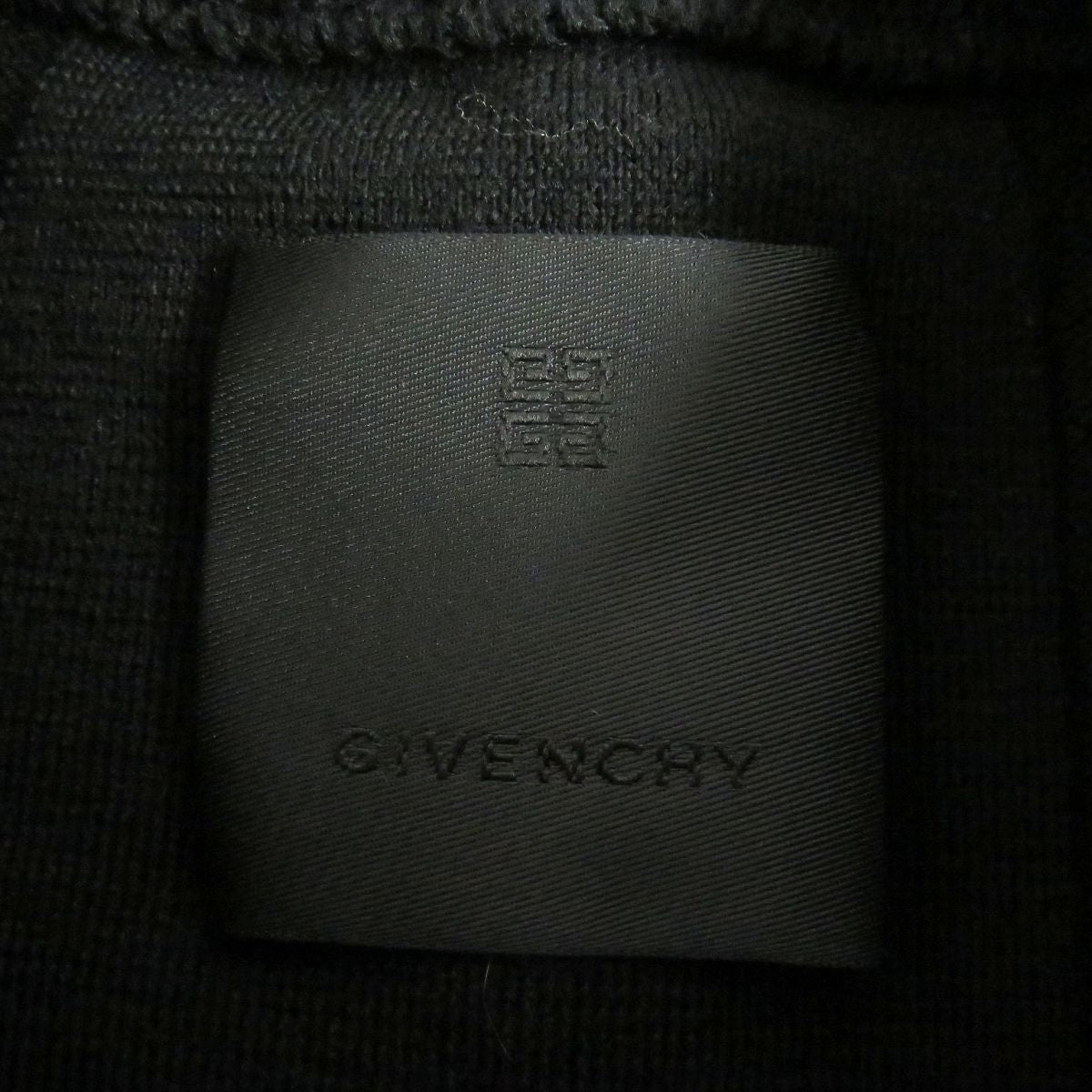 Givenchy Wool Logo Crew Neck Sweater Black M