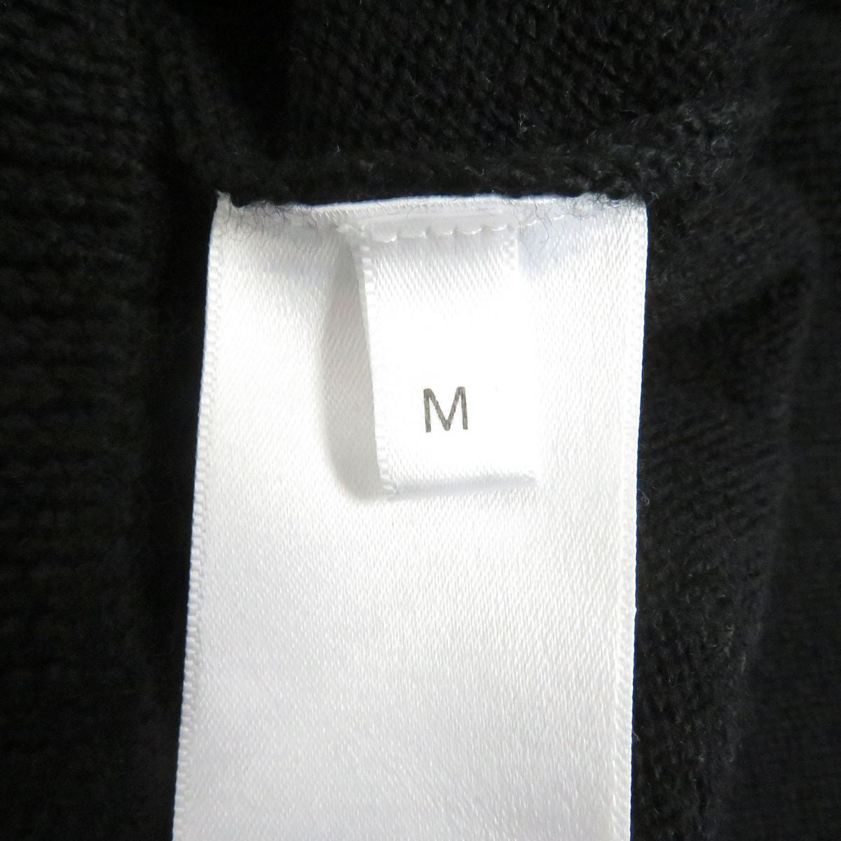 Givenchy Wool Logo Crew Neck Sweater Black M