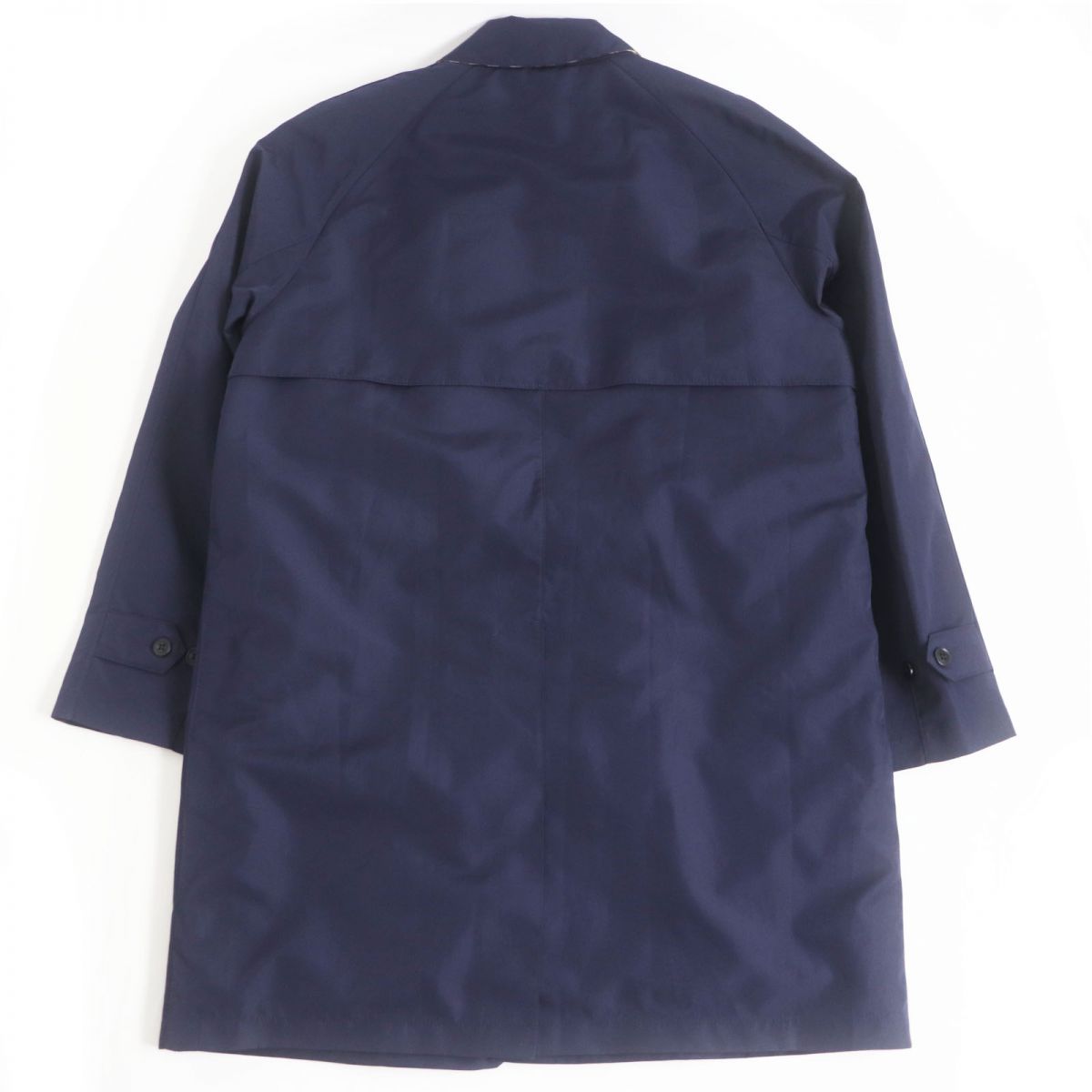 Burberry Baldachin Coat Navy Size 52