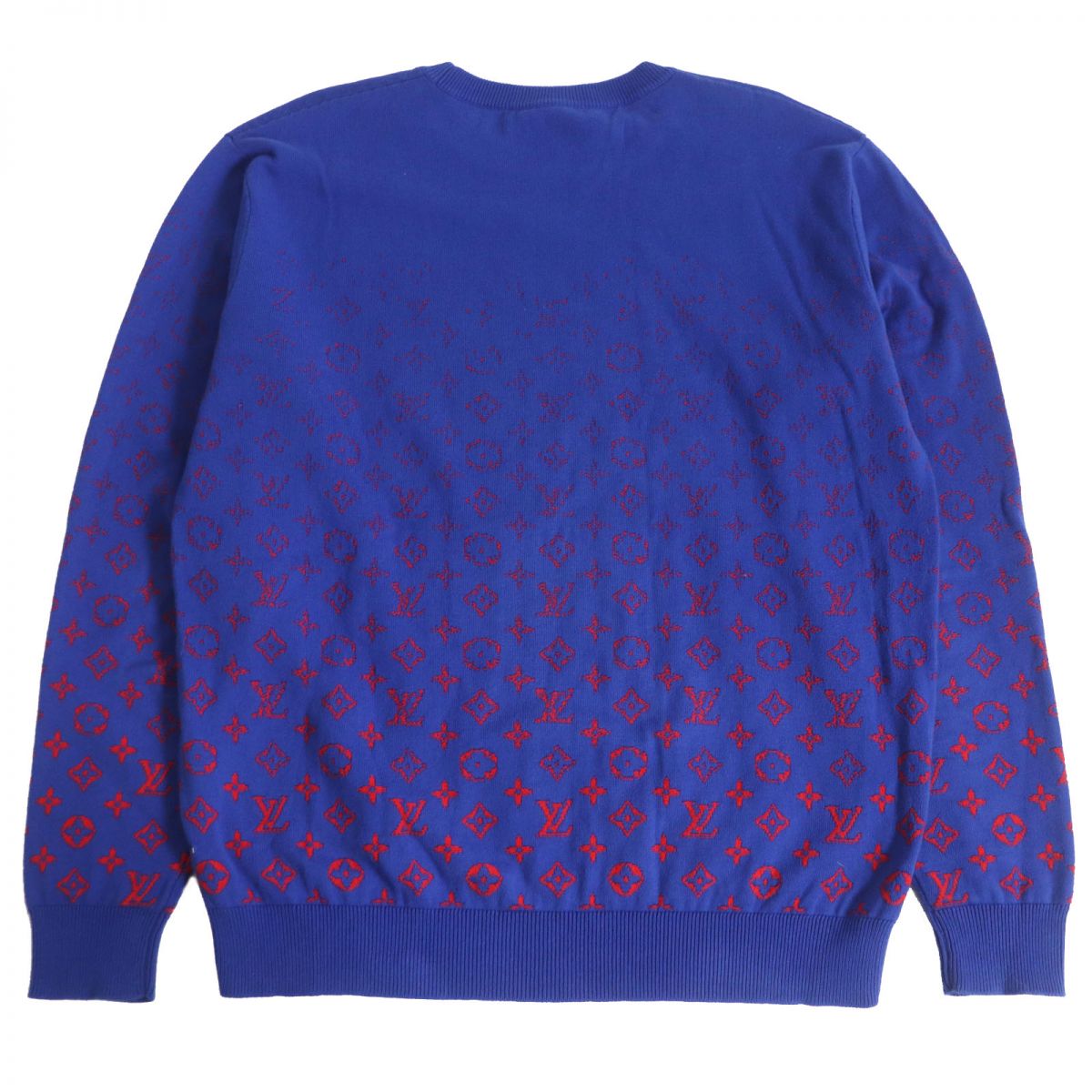 Louis Vuitton Monogram Gradient Cotton Sweater L