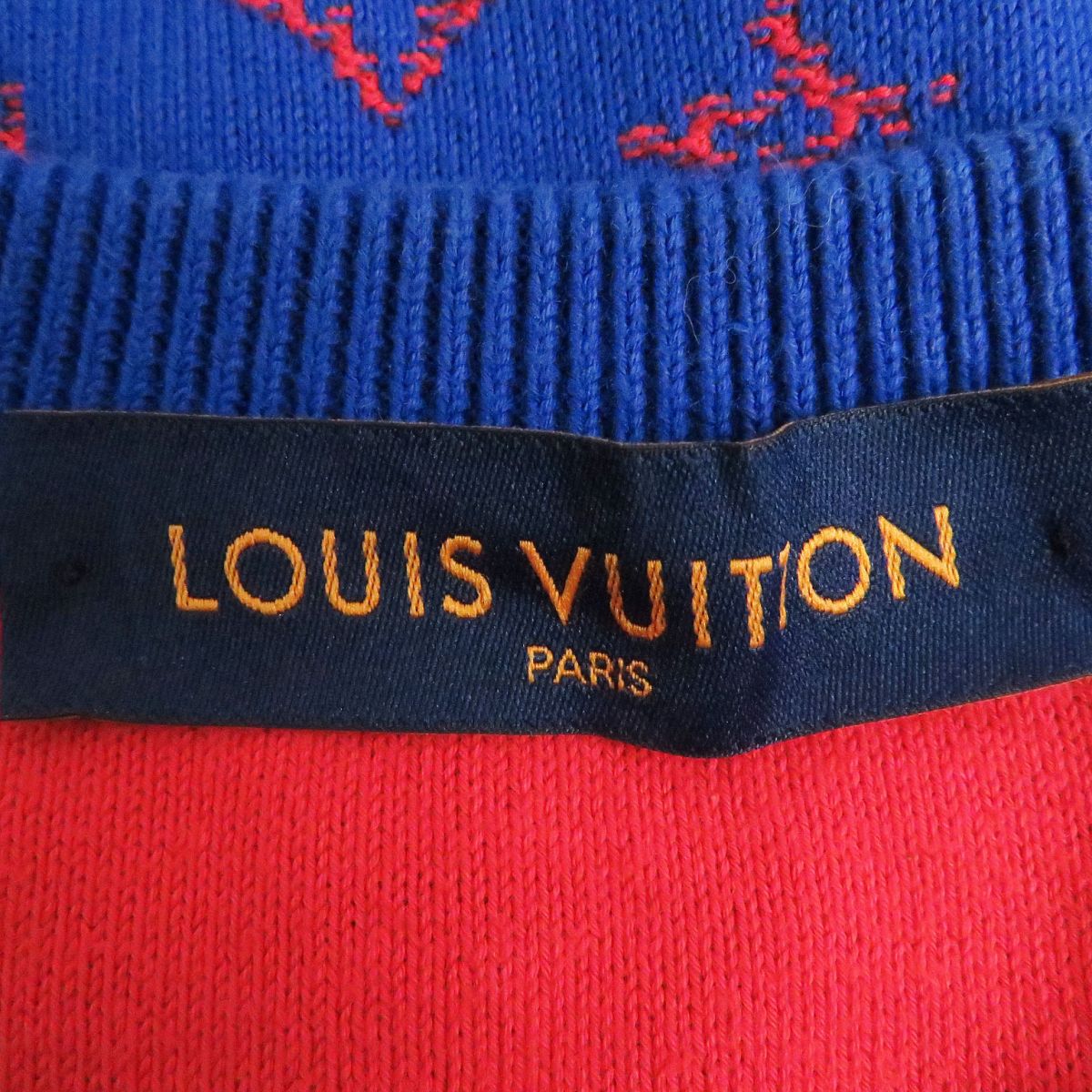 Louis Vuitton Monogram Gradient Cotton Sweater L